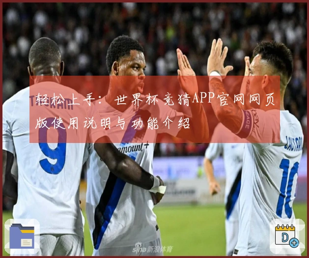 轻松上手：世界杯竞猜APP官网网页版使用说明与功能介绍