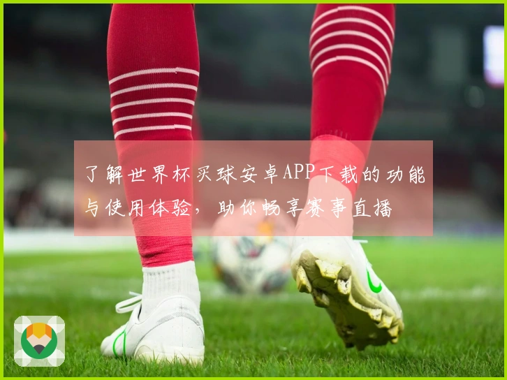 了解世界杯买球安卓APP下载的功能与使用体验，助你畅享赛事直播